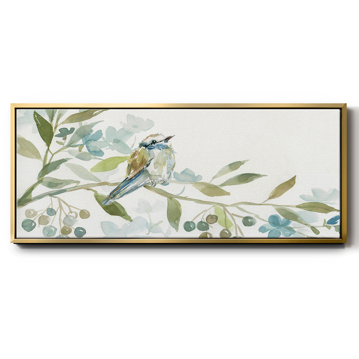 Beginning of Spring I - Floater Framed Canvas Print