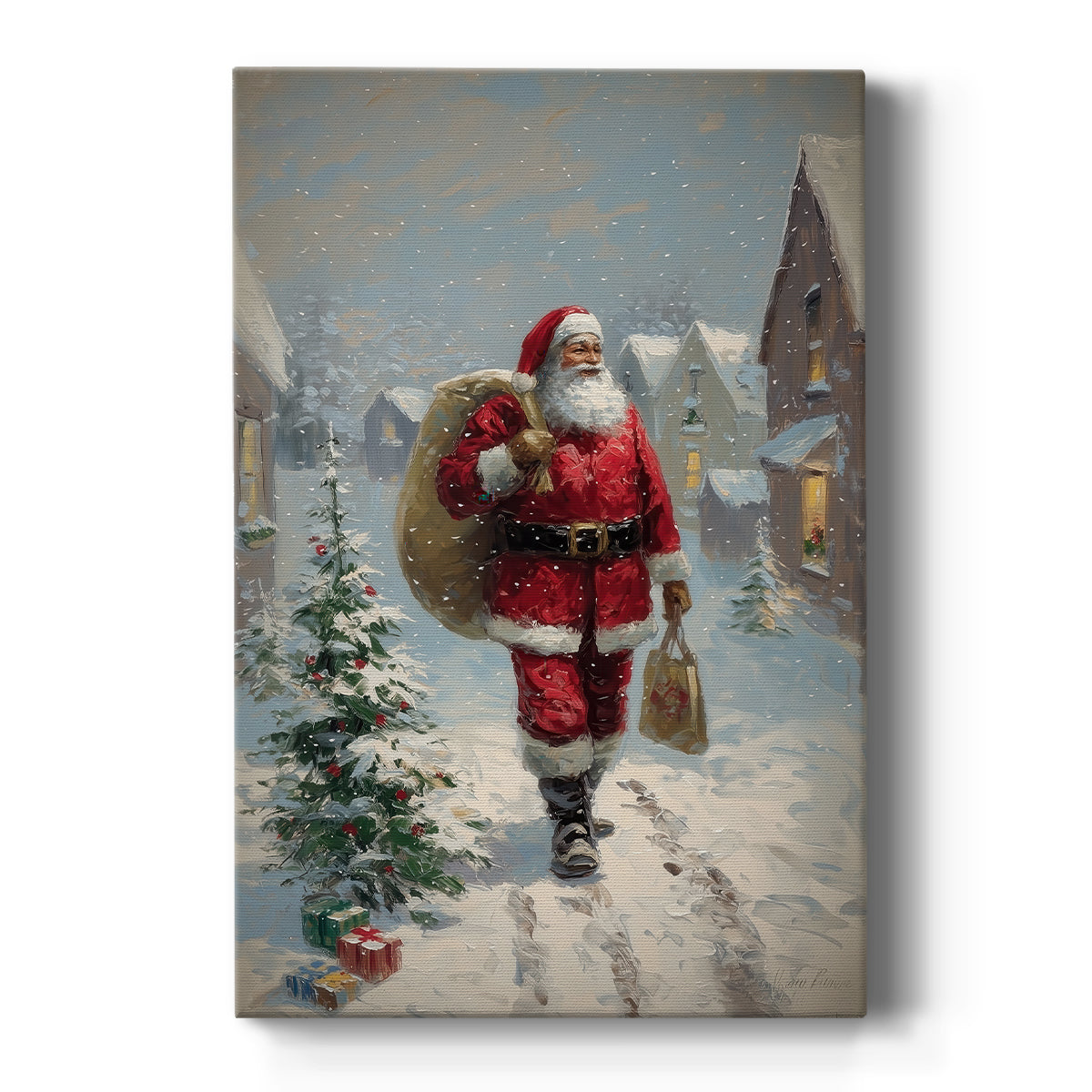 Morning of Pale Winter Blessing - Canvas Art Print