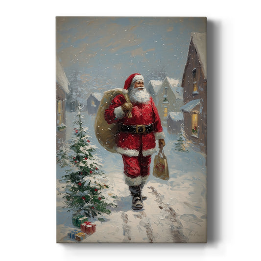 Morning of Pale Winter Blessing - Canvas Art Print