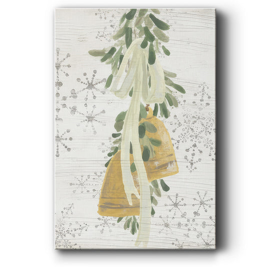 Weathered Aspen Wreath Collection B - Gallery Wrapped Canvas