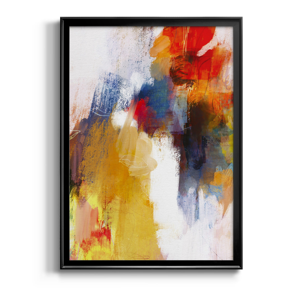 It's a Party I - Modern Framed Canvas Print