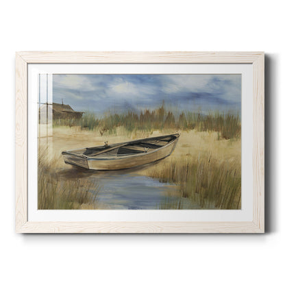 Fisherman's Friend - Barnwood Framed Art Print