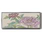 Peony Blooms I - Floater Framed Canvas Print