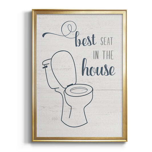 Best Seat - Modern Framed Canvas Print