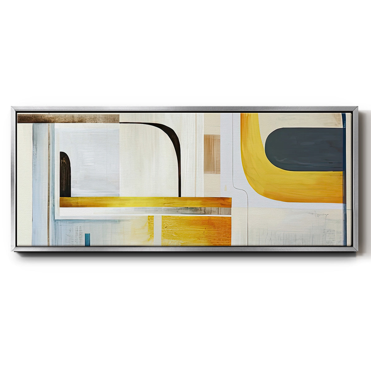 Turnabout - Floater Framed Canvas Print