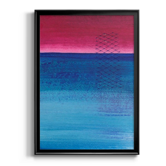 Gently Oppose I - Modern Framed Canvas Print