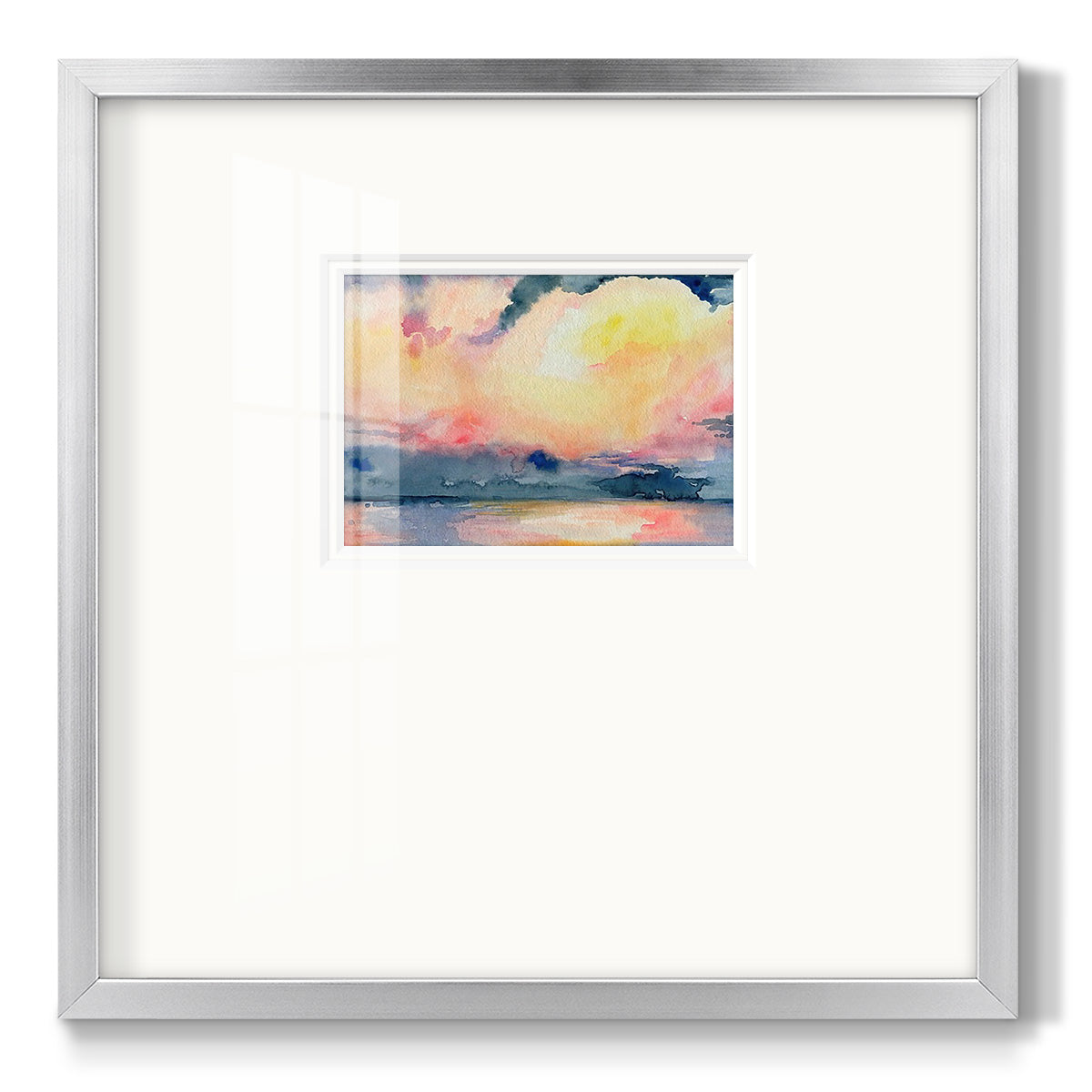 Prism Seascape III - Double Matboard Framed Print