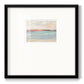 Sienna Horizon I - Double Matboard Framed Print