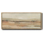 Earth Tone Landscape I - Floater Framed Canvas Print