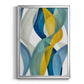 Horizontal Bands II - Modern Framed Canvas Print