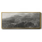 The Smoky Mountains - Floater Framed Canvas Print
