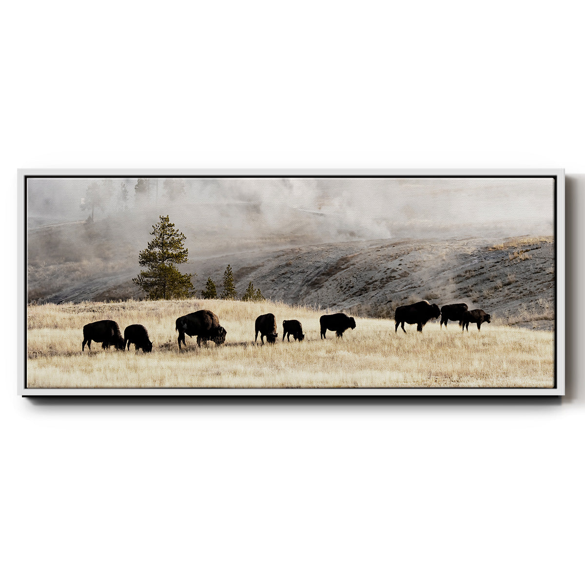 Heading Home - Floater Framed Canvas Print