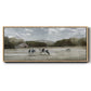 Country Satisfaction - Floater Framed Canvas Print