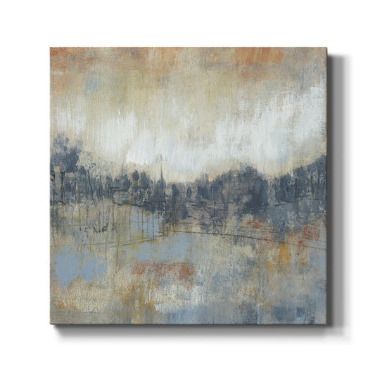 Cool Grey Horizon I - Canvas Art Print