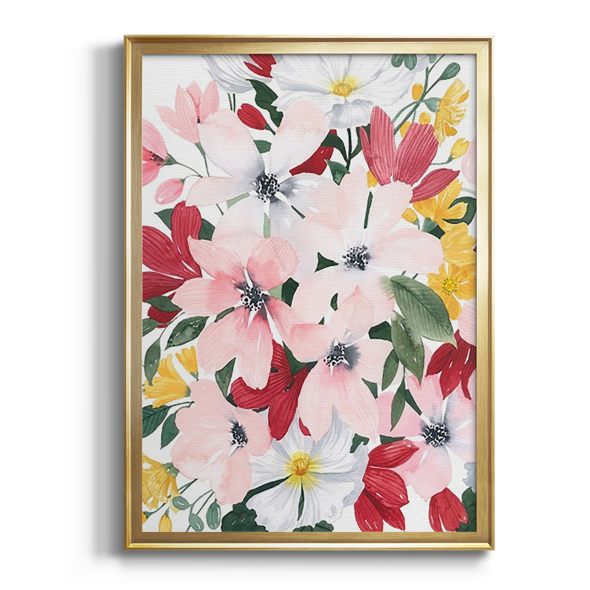 Spring Bliss I - Modern Framed Canvas Print