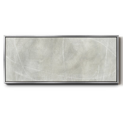 Stone Shadows I - Floater Framed Canvas Print