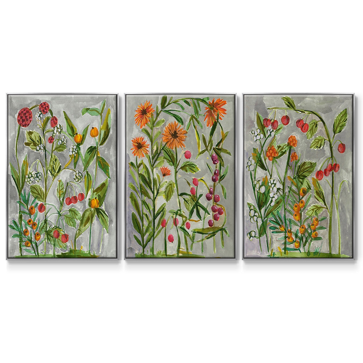 Dear Nature I - Floater Framed Canvas Set