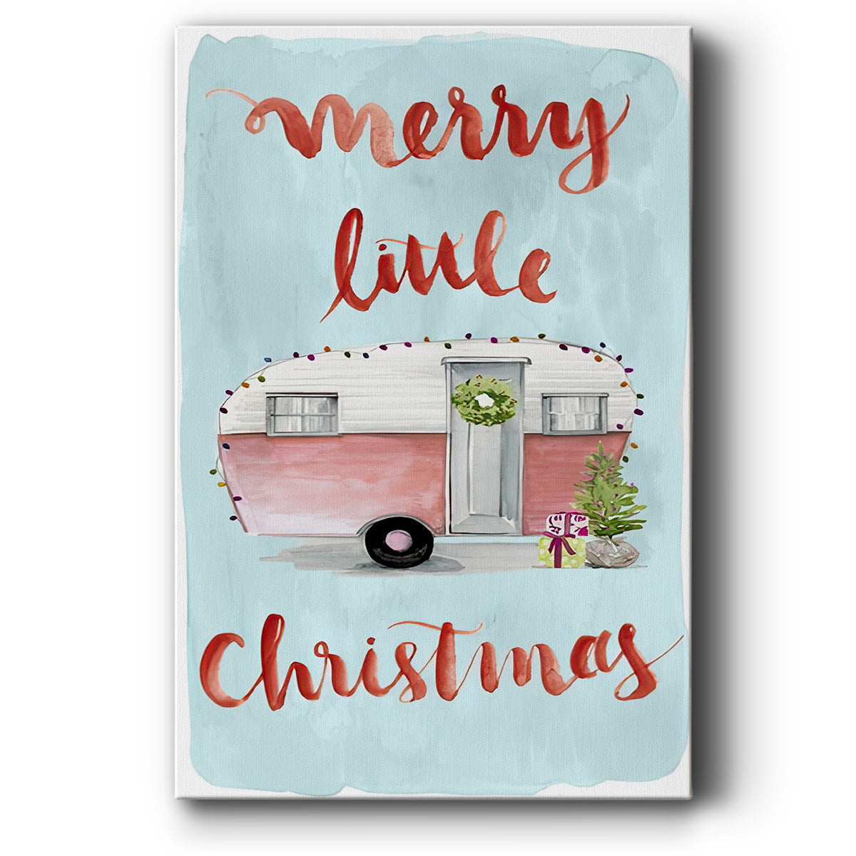 Christmas Cars Collection B - Gallery Wrapped Canvas