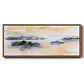 Whispering Wind I - Floater Framed Canvas Print