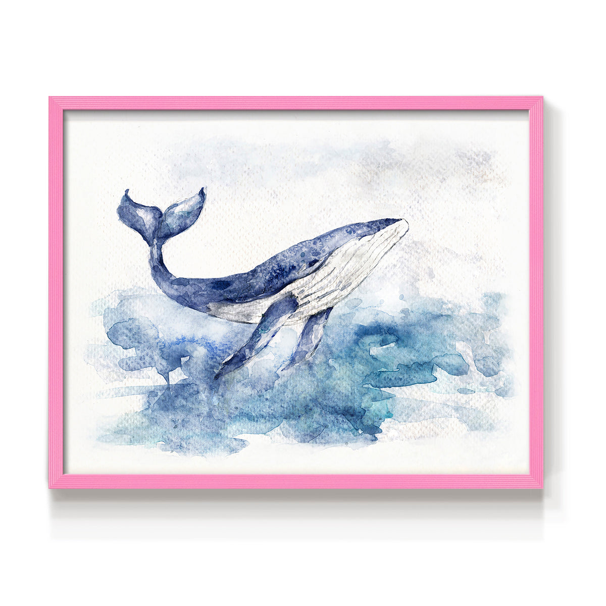 Beautiful Breach - Restickable Framed Art Print