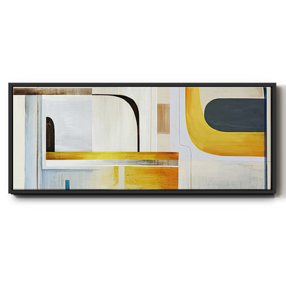 Turnabout - Floater Framed Canvas Print