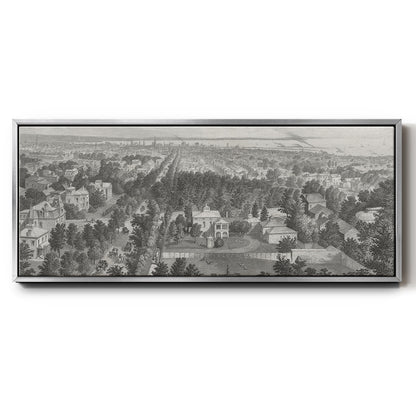 City of Buffalo - Floater Framed Canvas Print