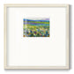 Flowerfields Premium Framed Print Double Matboard