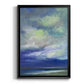 Island Dusk - Modern Framed Canvas Print