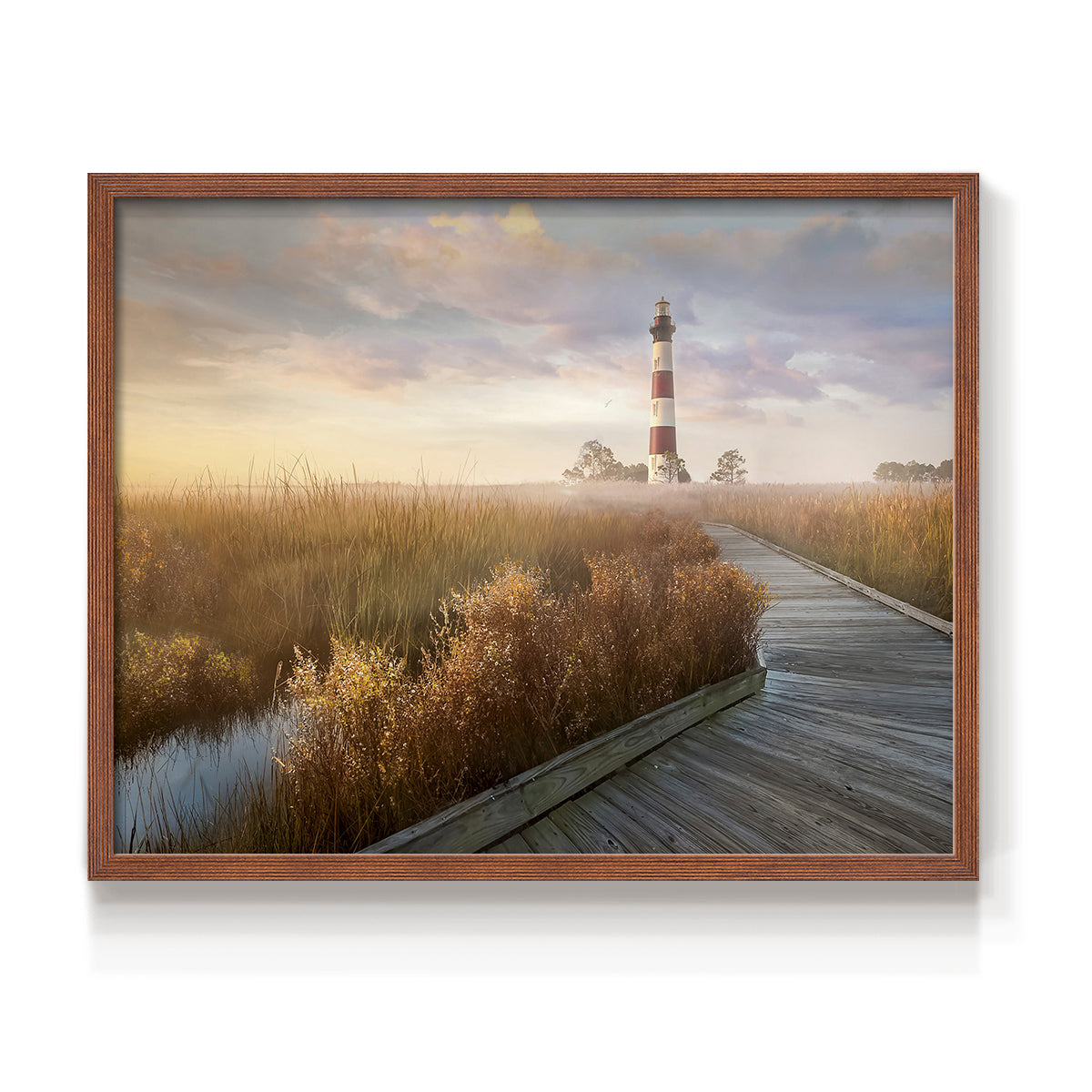 Private Path I - Restickable Framed Art Print