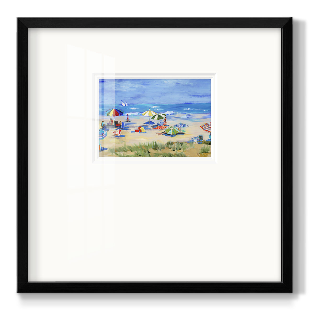 Sunshine State of Mind Premium Framed Print Double Matboard