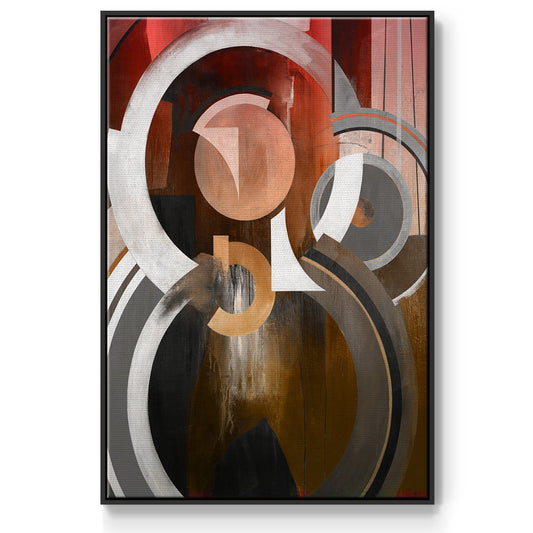 Focal - Floater Framed Canvas Print