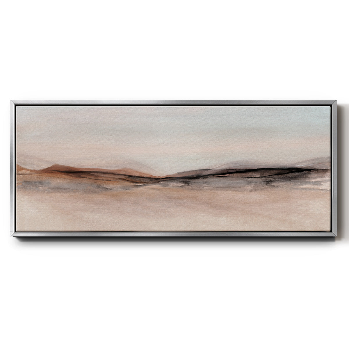 Near Frost Valley - Floater Framed Canvas Print