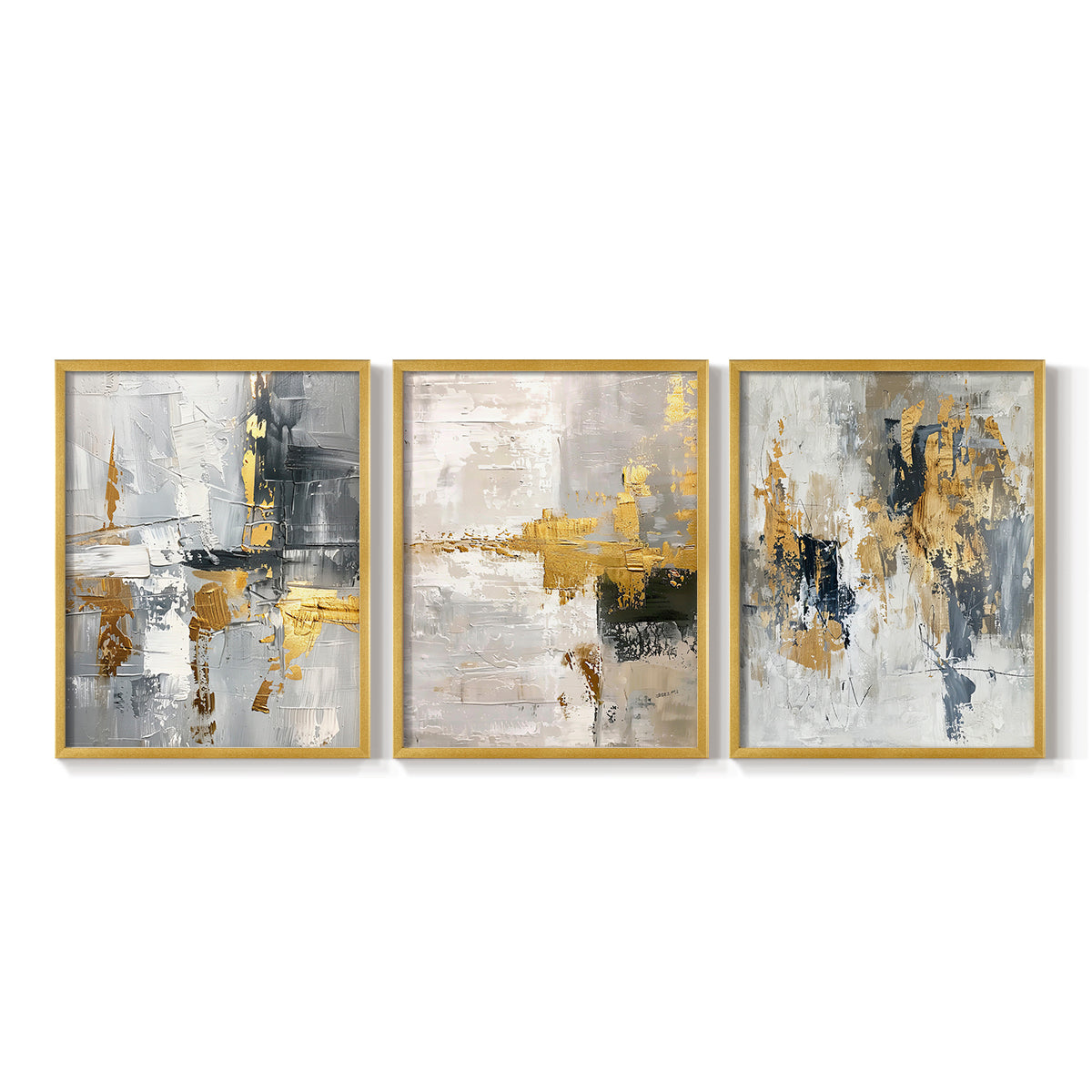 Abstract Series CLXIII - Restickable Framed Art Set