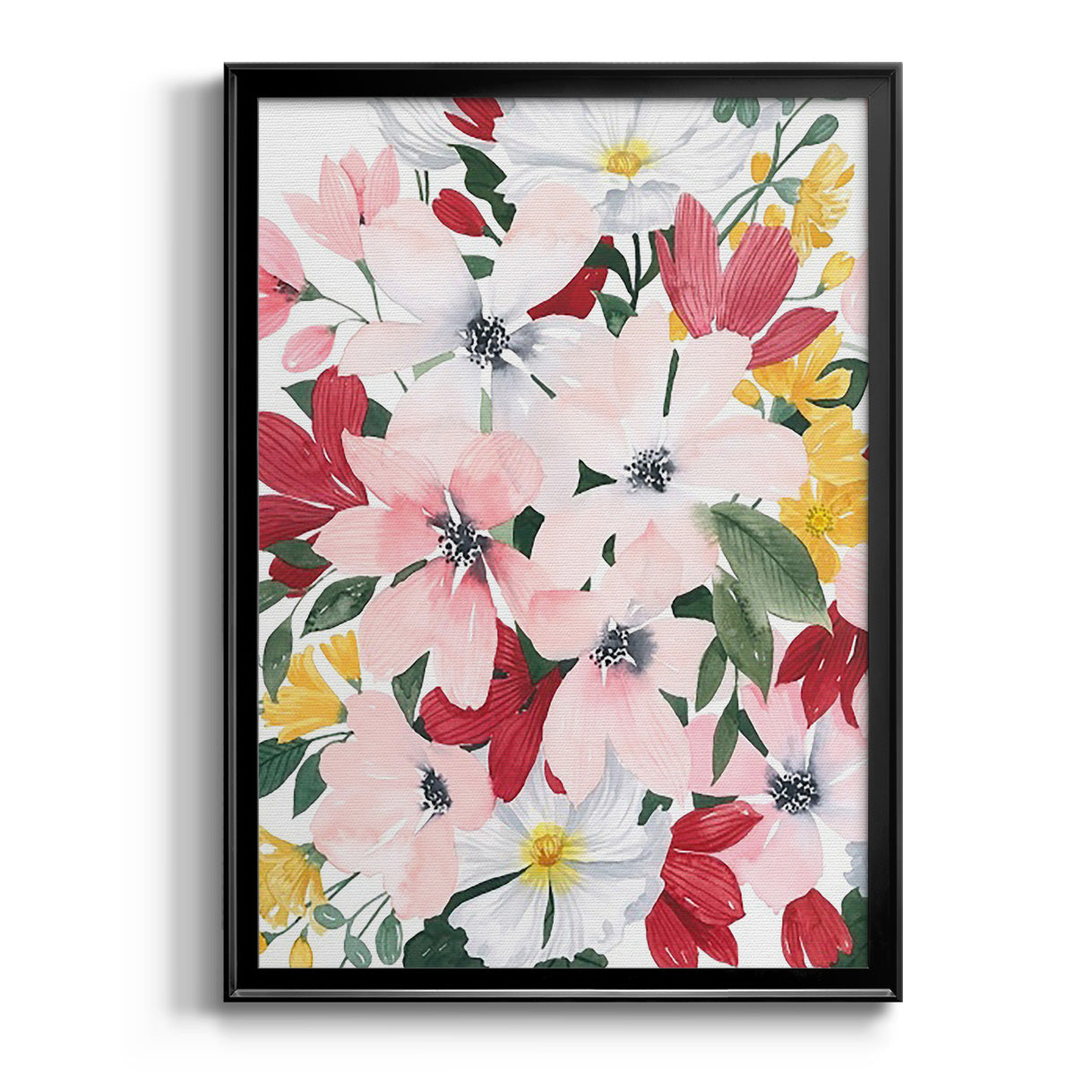 Spring Bliss I - Modern Framed Canvas Print