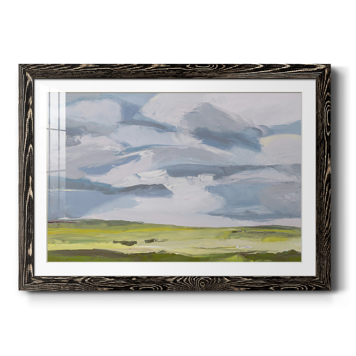 Lightbreak - Barnwood Framed Art Print