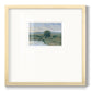 Riverbank Impression II - Double Matboard Framed Print