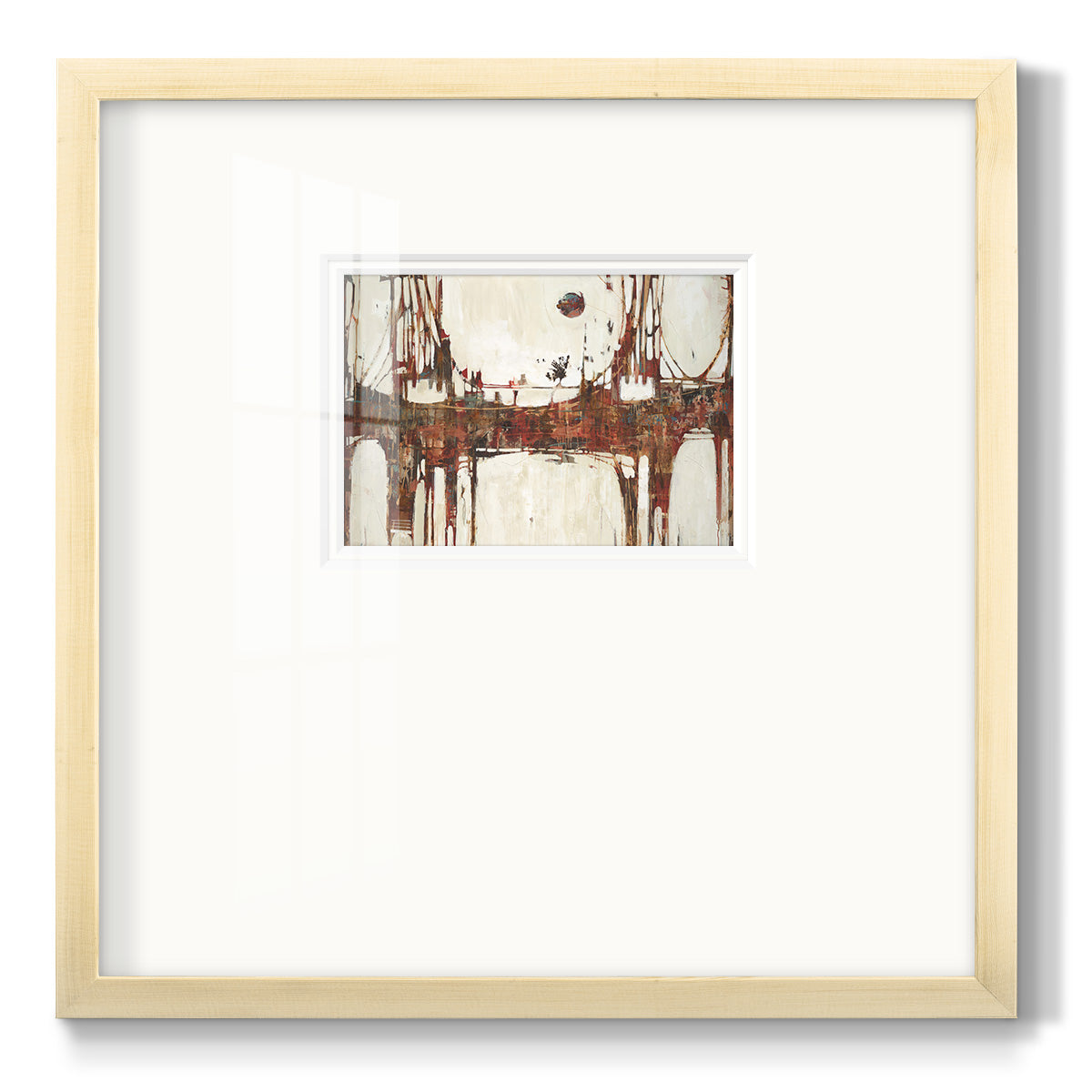 Building Bridges Premium Framed Print Double Matboard