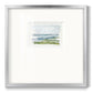 Coastline Splash I - Double Matboard Framed Print
