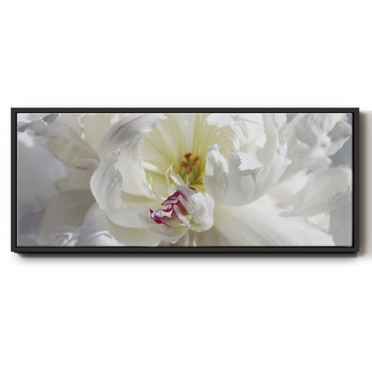 Breathless V - Floater Framed Canvas Print