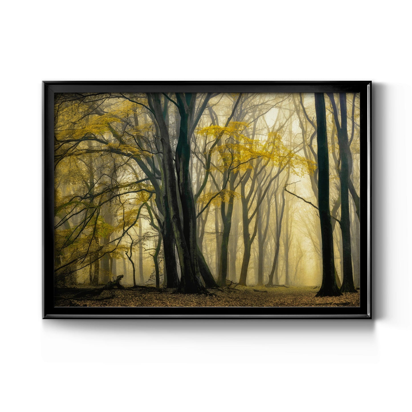 In Love with Golden Fall Premium Classic Framed Canvas - Ready to Hang