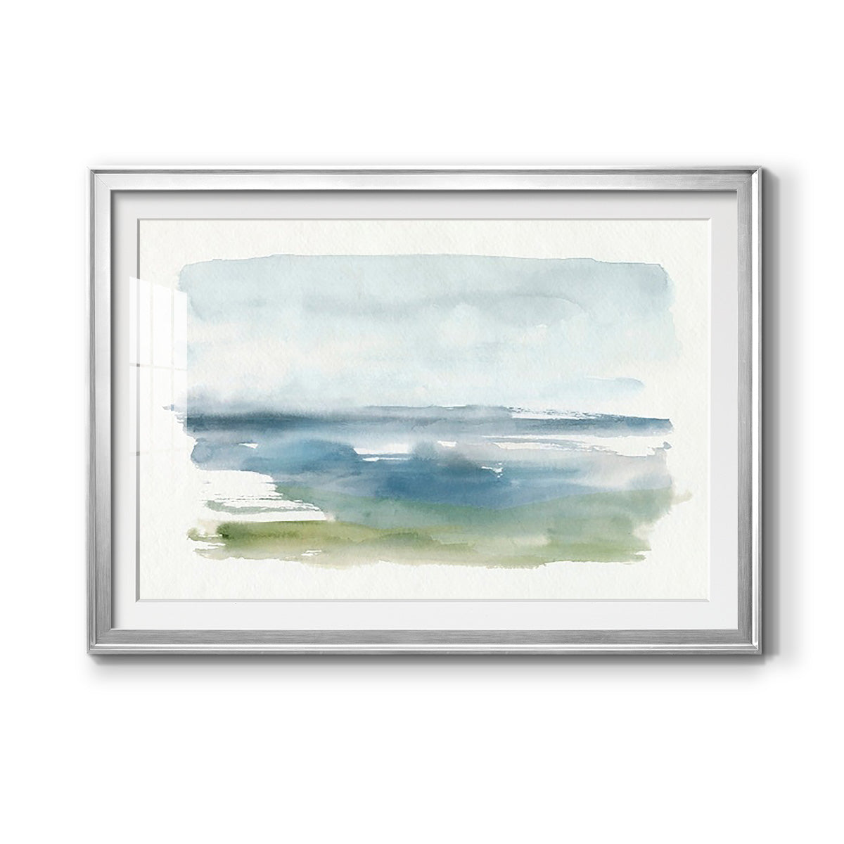 Coastline Splash IV Premium Framed Print - Ready to Hang