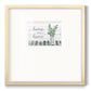 Eucalyptus Home Sweet Home - Double Matboard Framed Print