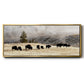Heading Home - Floater Framed Canvas Print