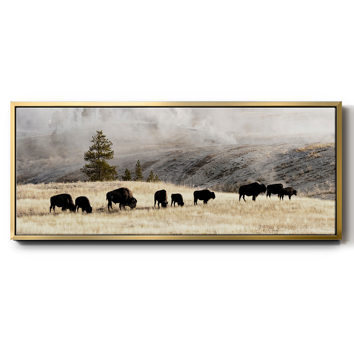 Heading Home - Floater Framed Canvas Print