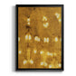 Turmeric Sunrise I - Modern Framed Canvas Print