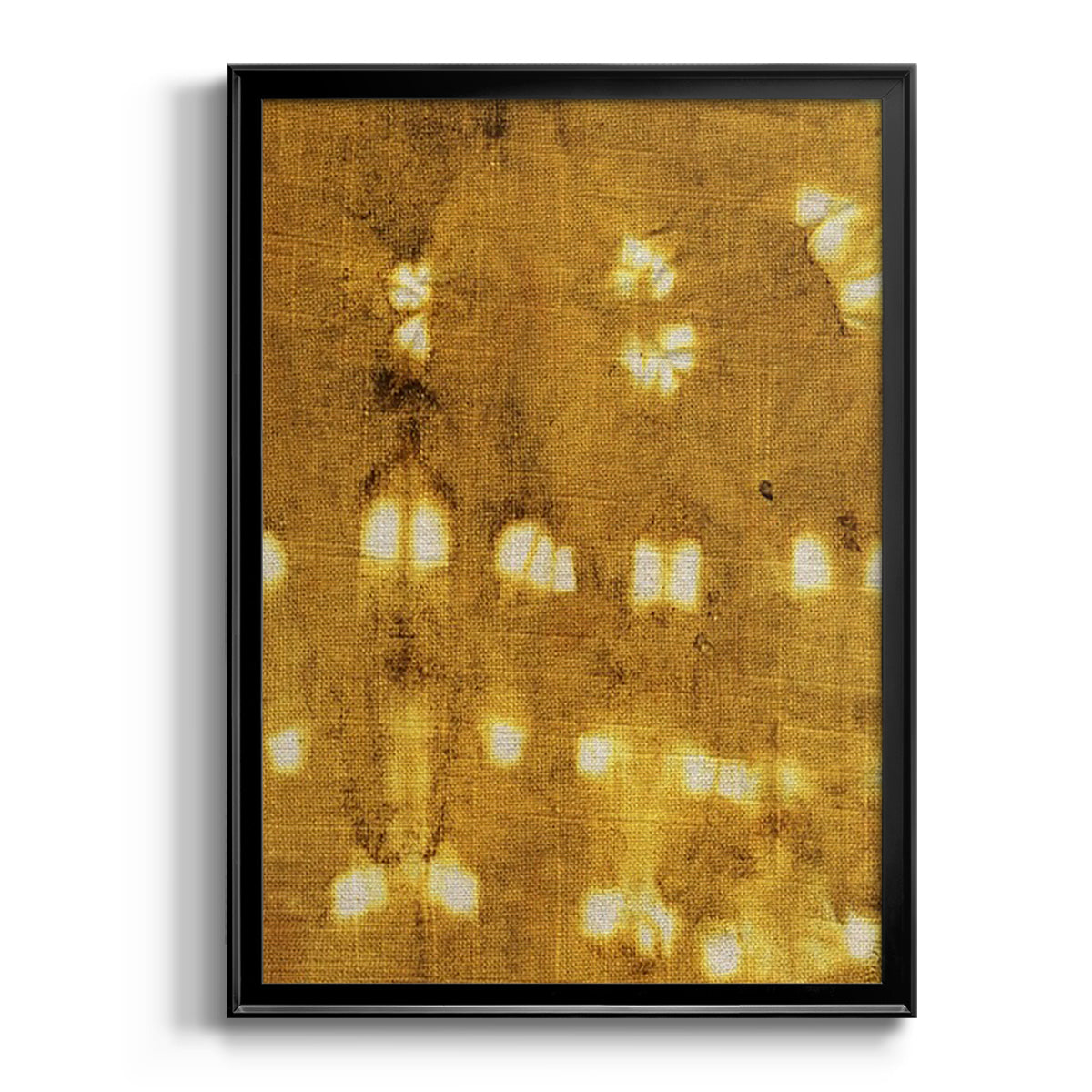 Turmeric Sunrise I - Modern Framed Canvas Print