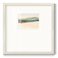 Layered Horizon II - Double Matboard Framed Print