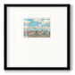 Pastel Western Vista I - Double Matboard Framed Print