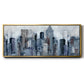 City Mood - Floater Framed Canvas Print