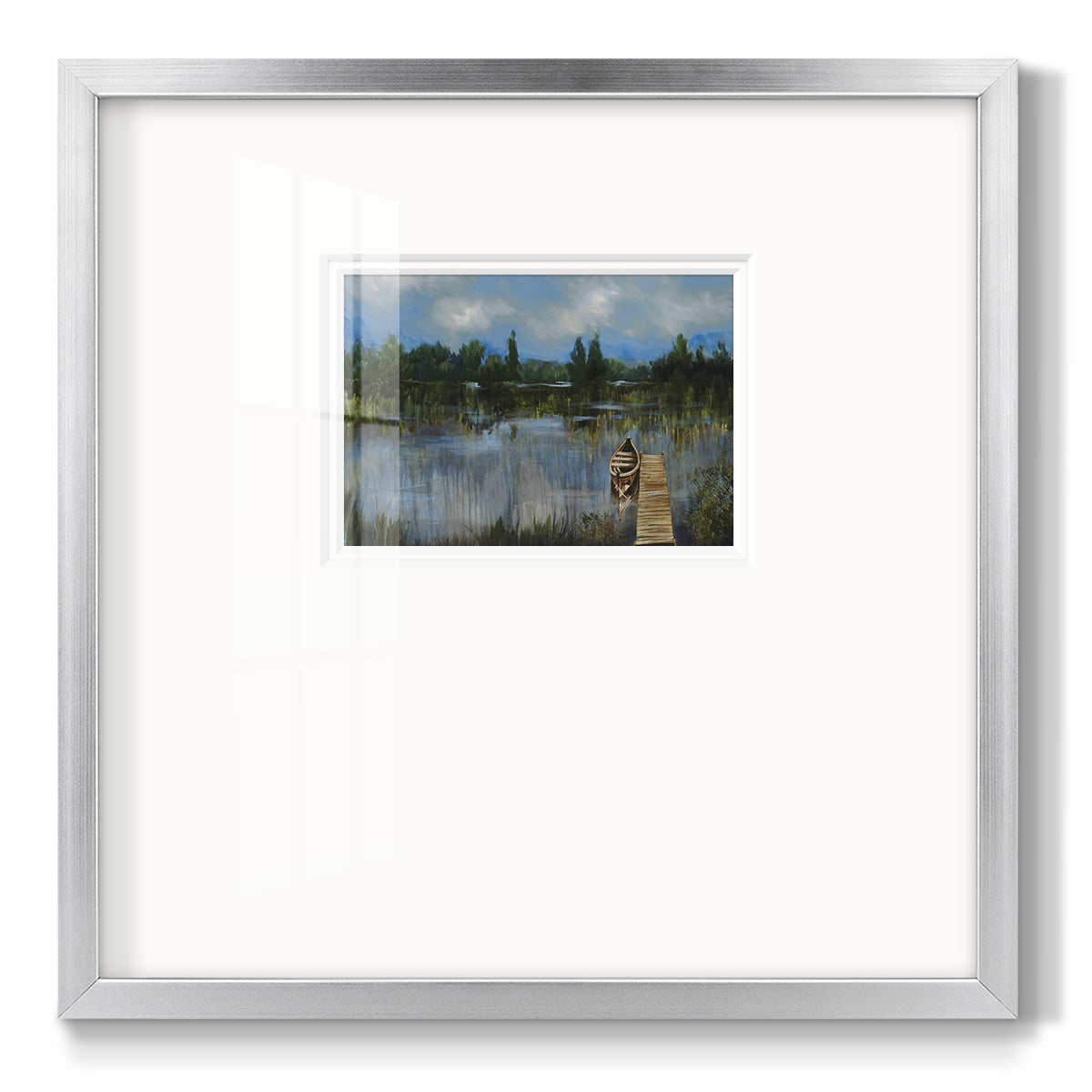 A Quiet Place - Double Matboard Framed Print